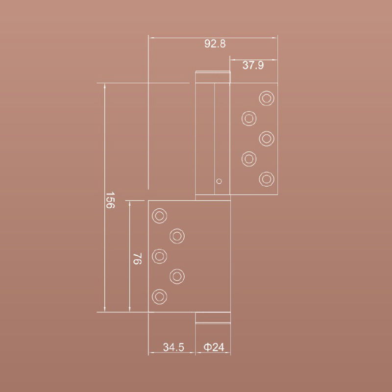 Offset hinge-MF type