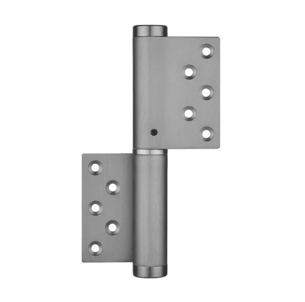 door with hydraulic hinge 