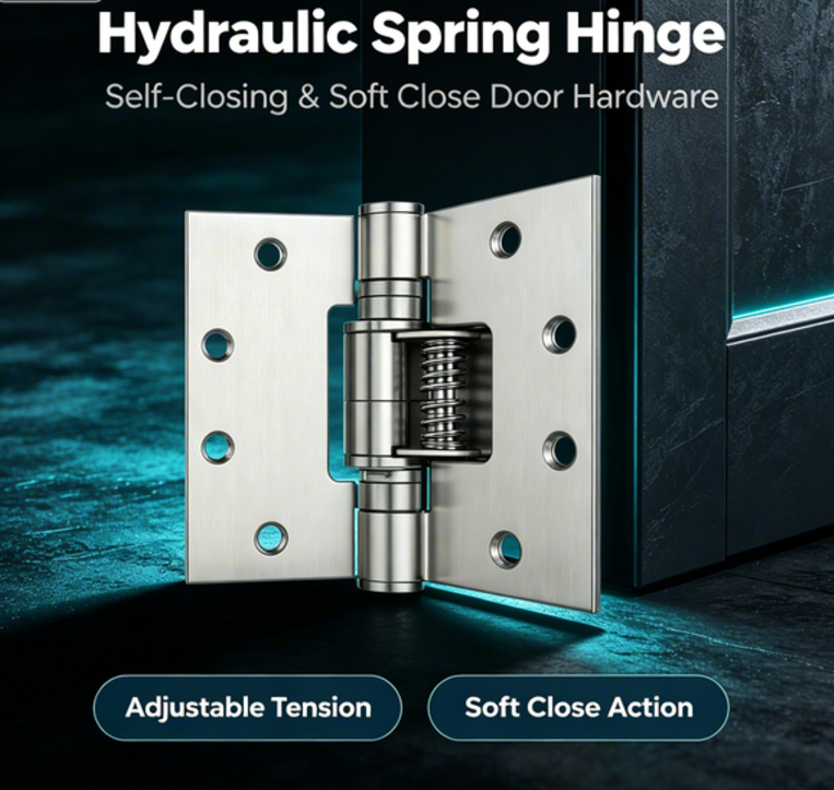 Why Choose Hydraulic Spring Hinges for Controlled Door Closing