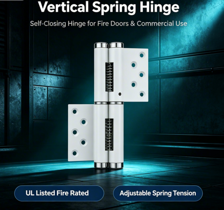 Vertical Spring Hinges Bring Self-Closing Function Into Door Hardware Design