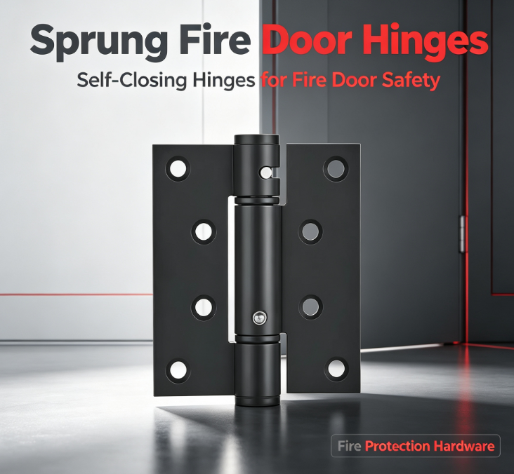 Sprung Fire Door Hinges Are Supporting More Reliable Fire Door Operation