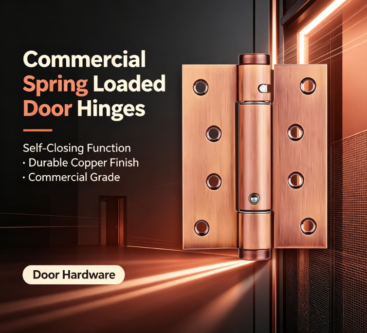 When Should Commercial Spring Loaded Door Hinges Be Considered