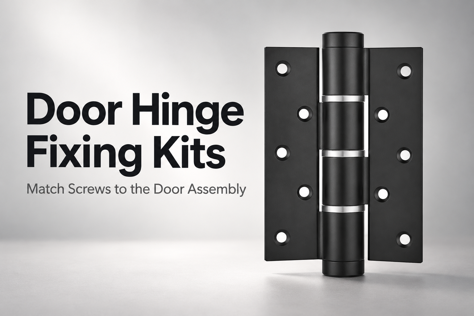 Door Hinge Fixing Kits: Confirm the Supplied Screws Before Bulk Orders